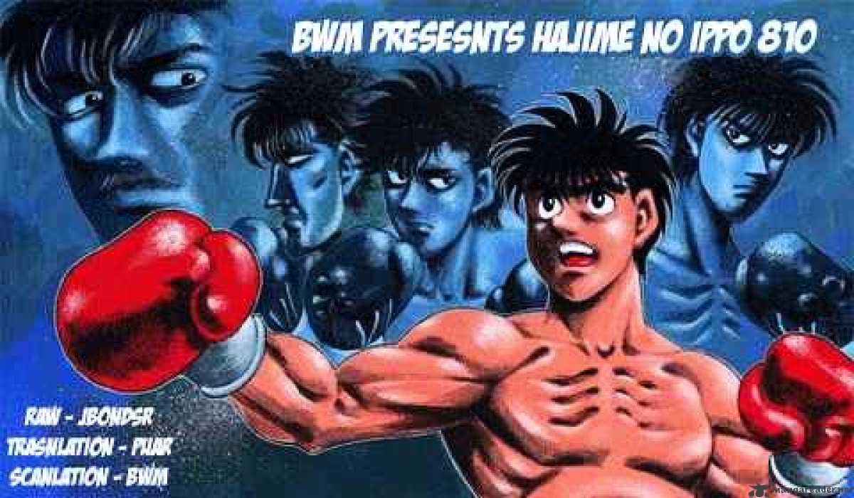 Hajime no Ippo: Fighting Spirit, Chapter 810 image 01